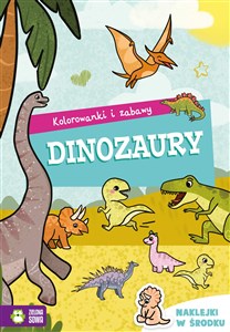 Bild von Kolorowanki i zabawy Dinozaury