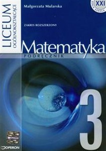 Bild von Matematyka 3 Podręcznik Liceum ogólnokształcące