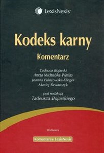 Obrazek Kodeks karny Komentarz