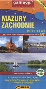 Bild von Mazury Zachodnie Mapa turystyczna 1: 50 000