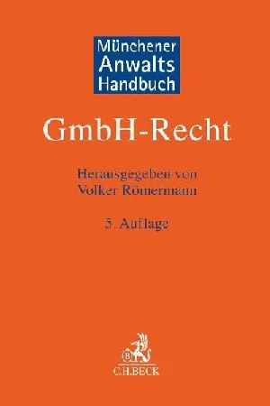 Obrazek MÜNCHENER ANWALTSHANDBUCH GMBH-RECHT