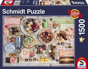 Bild von Puzzle 1500 PQ Czekoladki 108731