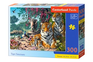 Obrazek Puzzle 300 Sanktuarium tygrysów B-030484