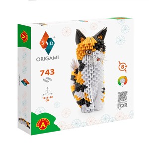 Obrazek Origami 3D Kot