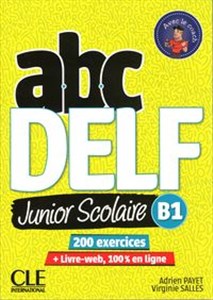 Obrazek ABC DELF B1 junior scolaire książka + DVD + zawartość online