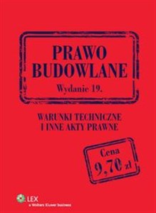 Obrazek Prawo budowlane Warunki techniczne i inne akty prawne