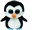 Obrazek Beanie Boos Waddles - pingwin średni