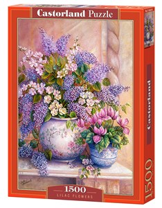 Obrazek Puzzle 1500 Lilac Flowers C-151653
