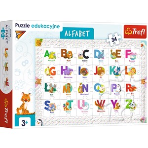 Bild von Puzzle Edukacyjne alfabet Polski 15560