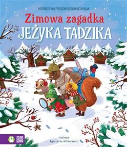 Obrazek Zimowa zagadka jeżyka Tadzika