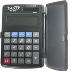 Bild von Kalkulator TAXO TG-920 Czarny