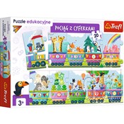 Zeige Details für Puzzle 54 Edukacyjne pociąg z cyferkami 15561 Puzzle 54 ... -  fremdsprachige bücher polnisch