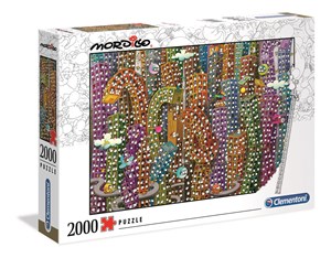 Bild von Puzzle 2000 Mordillo Dżungla 32565