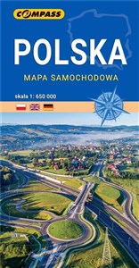 Bild von Mapa samochodowa. Polska 1:650 000 lam w.2022
