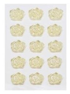 Obrazek Dżety samoprzylepne róże 15szt