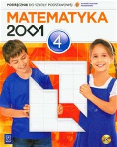 Obrazek Matematyka 2001 4 Podręcznik z płytą CD Szkoła podstawowa