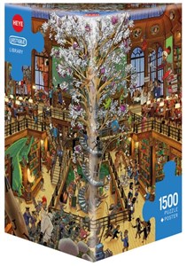 Obrazek Puzzle 1500 Biblioteka ( Puzzle+plakat), Oesterle