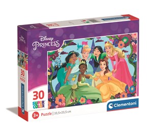 Obrazek Puzzle 30 Supercolor Disney Princess