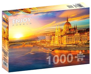 Obrazek Puzzle 1000 Budynek parlamentu/Budapeszt/Węgry