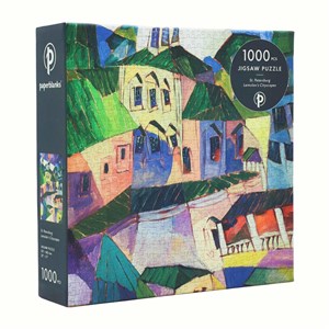 Obrazek Puzzle 1000 PC St. Petersburg Lentulov’s Cityscapes