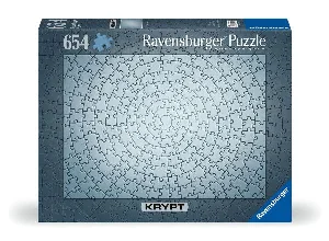 Obrazek RAVENSBURGER PUZZLE - KRYPT PUZZLE SILBER - 654 TEILE