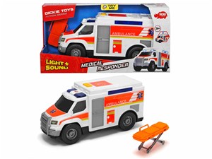 Obrazek Ambulans biały 30cm