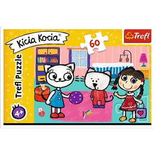 Bild von Puzzle 60 Kicia Kocia z przyjaciółmi 17343