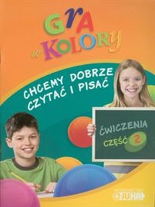 Bild von Gra w kolory 1-3 Chcemy czytać i pisać Ćwiczenia część 2 szkoła podstawowa