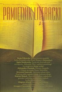 Bild von Pamiętnik literacki 2/2013