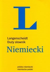 Obrazek Langenscheidt Duży słownik Niemiecki polsko - niemiecki niemiecko - polski