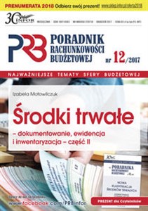 Bild von Środki trwałe dokumentowanie ewidencja i inwentaryzacja Część 2 Poradnik Rachunkowości Budżetowej 12/2017