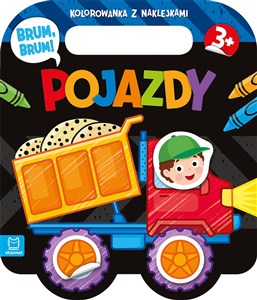 Obrazek Brum, brum! Pojazdy. Kolorowanka z naklejkami
