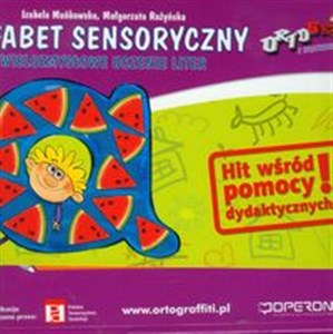 Obrazek Ortograffiti z Bratkiem Alfabet sensoryczny Wielozmysłowe uczenie liter Szkoła podstawowa