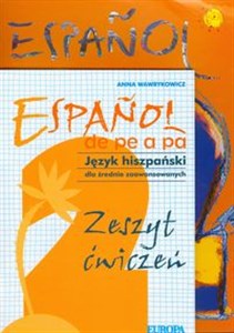 Obrazek Espanol de pe a pa 2 Język hiszpański Podręcznik z płytą CD + Zeszyt ćwiczeń dla średnio zaawansowanych