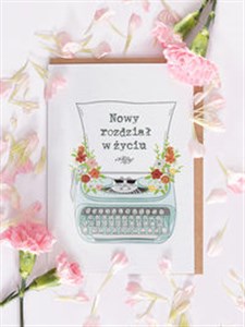 Obrazek Kartka Nowy rozdział życia