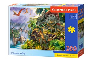 Bild von Puzzle 200 Dinosaur Valley