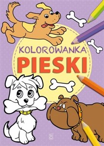 Bild von Kolorowanka Pieski