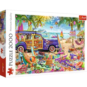 Obrazek Puzzle 2000 Tropikalne wakacje 27109