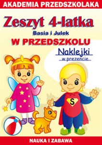 Bild von Zeszyt 4-latka Basia i Julek W przedszkolu Akademia przedszkolaka