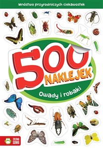 Bild von 500 naklejek Owady i robaki