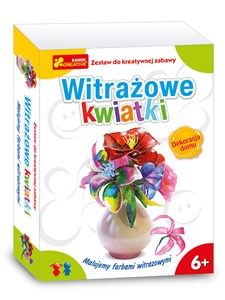 Bild von Witrażowe kwiatki