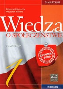 Obrazek Wiedza o społeczeństwie 1 Podręcznik gimnazjum