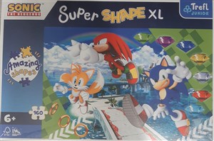 Bild von Puzzle 160 XL Super Shape Wesoły Sonic 50038