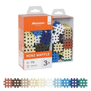 Obrazek Klocki konstrukcyjne Mini Waffle 70 elementów wzór 4