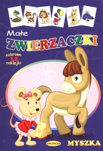 Bild von Małe zwierzaczki Myszka 32 kolorowe naklejki
