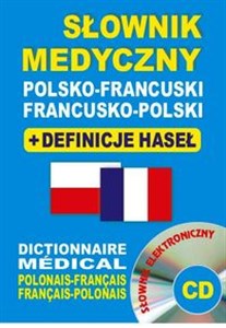Bild von Słownik medyczny polsko-francuski francusko-polski + definicje haseł + CD (słownik elektroniczny) Dictionnaire Médical Polonais-Français • Français-Polonais