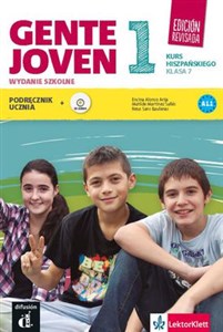 Obrazek Gente Joven 1 Język hiszpański 7 Podręcznik z płytą CD Szkoła podstawowa