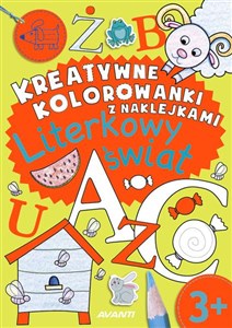 Obrazek Kreatywne kolorowanki. Literkowy świat