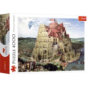 Obrazek Puzzle 4000 Wycieczka po Europie 45009