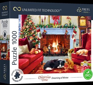 Obrazek Puzzle 1000 UFT Christmas Time: Dreaming of Winter 10754
